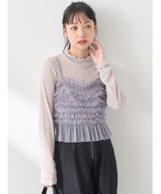 earth music&ecology チュールビスチェ