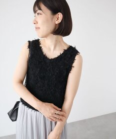 Green Parks ・ｓｗｉｎｇ　ｂｙ　２ｗａｙチュールヤーンベスト