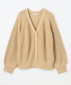 ANY 【洗濯機可/UVカット/アンチピリング】コットンＶネックカーディガン