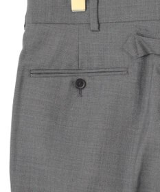 J.PRESS MEN 【J.PRESS ORIGINALS】PEPPIN MERINO TROPICAL PIPED STEM TROUSERS / JAPAN MADE