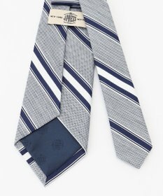 J.PRESS MEN 【LINEN MIX COLLECTION】レジメンタル ネクタイ