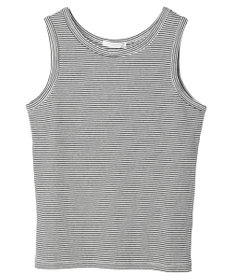 Green Parks ボーダーリブタンクトップ