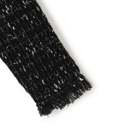 ICB L ルレックスニットツイード カーディガンジャケット