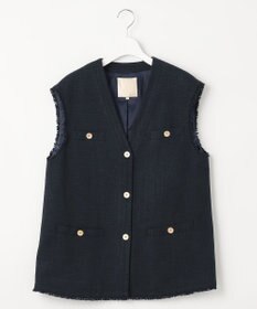 自由区 【セット可】ラミーブッチャー ショートジレ