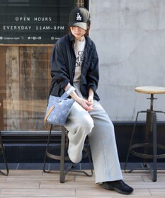 russet デニムジャガード丸底2WAYワンショルダーバッグ(CE-1686)