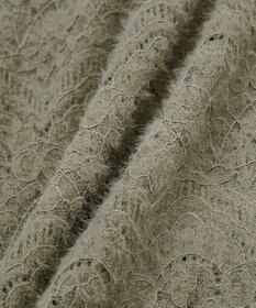 Green Parks 起毛レースティアードスカート