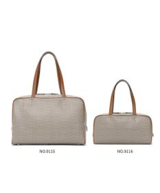 PELLE BORSA スモールボストン Grise グリーズ 9116