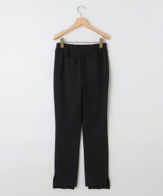 組曲 S 【洗える・ウエストゴム仕様】ハイパワーストレッチサイドスリット パンツ