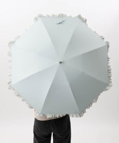 AURORA 【WEB限定】フリル晴雨兼用傘（1段スライドショート）