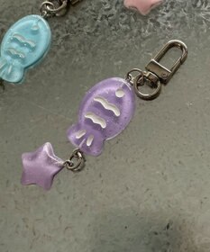 WEGO キラキラおさかなキーホルダー