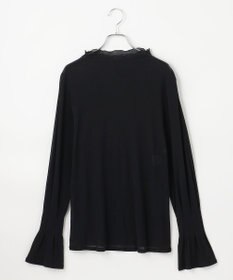 #Newans 【洗濯機可能】フレアカフスシアープルオーバー