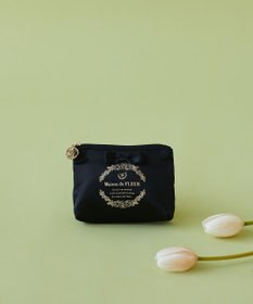 Maison de FLEUR サテンリボンティッシュケース