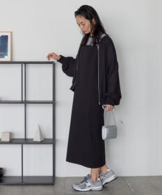 AMERICAN HOLIC リバーシブルシフォン×チュールブルゾン