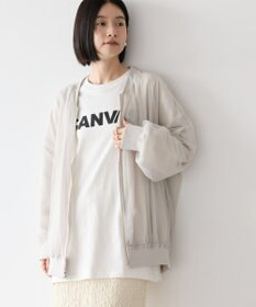 AMERICAN HOLIC リバーシブルシフォン×チュールブルゾン