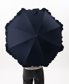AURORA 【WEB限定】フリル晴雨兼用傘（1段スライドショート）