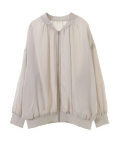 AMERICAN HOLIC リバーシブルシフォン×チュールブルゾン