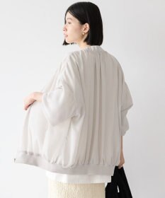 AMERICAN HOLIC リバーシブルシフォン×チュールブルゾン