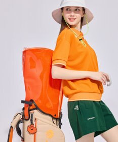 PW CIRCULUS 【UNISEX】デタッチャブル キャディバッグ PVCフード ベージュ系