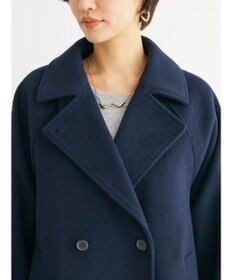 Green Parks ビーバー調テーラードカラーコート