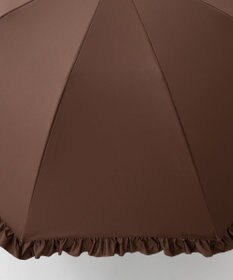 AURORA 【WEB限定】フリル晴雨兼用傘（1段スライドショート）