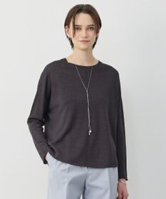 ICB 【先行予約】リネンレーヨンハイゲージ プルオーバーニット