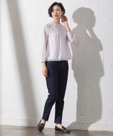 J.PRESS LADIES カチオン ストライプ カットソー