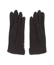 UNBILLION カシュネ cache nez / パールビーズ付きジャージー手袋