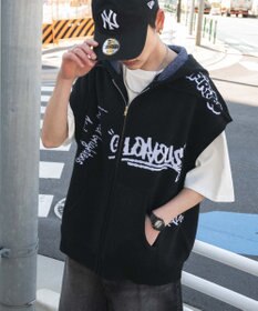 WEGO 【ユニセックス着用ITEM/MLサイズ展開】ジャガードノースリジップパーカー