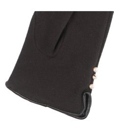 UNBILLION カシュネ cache nez / パールビーズ付きジャージー手袋