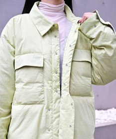 KWD 【日本製/高品質ダウン】LIGHT DOWN SHIRTS JACKET ライトダウンシャツジャケット