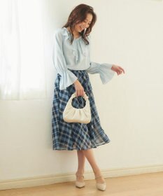 Feroux メローラッフル ブラウス