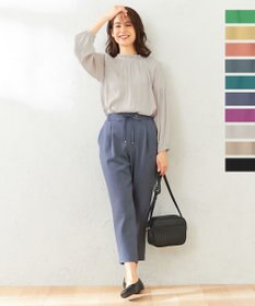 ANY 【接触冷感・UVケア】イージーケア美脚 パンツ