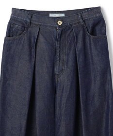 BEIGE， FRANKLIN / ドレープタックワイドパンツ