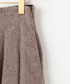 組曲 L 【WEB限定】ネコアシツィード プリーツスカート