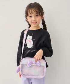 ANY KIDS クリアポケットショルダーバッグ