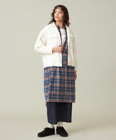 J.PRESS YORK STREET 【UNISEX】フリース フルジップブルゾン