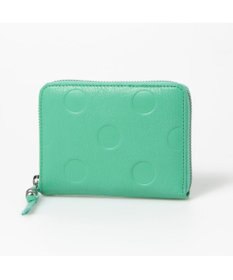 UNBILLION ペルケ perche / ドット型押しラウンドパームフィット財布