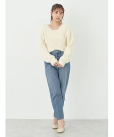 earth music&ecology ファークロスニットプルオーバー