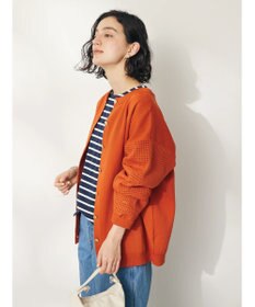 CRAFT STANDARD BOUTIQUE 超軽量メッシュ切替2wayカーディガン