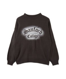 WEGO グラフィックニットBIGプルオーバー