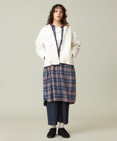J.PRESS YORK STREET 【UNISEX】フリース フルジップブルゾン