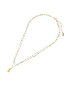 AMERICAN HOLIC 【ステンレス】ドロップトップ２連ネックレス