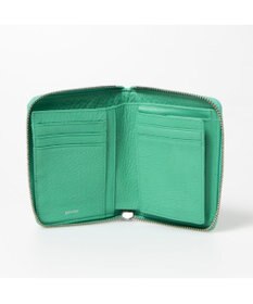 UNBILLION ペルケ perche / ドット型押しラウンドパームフィット財布