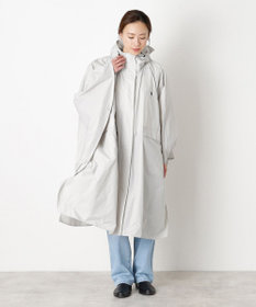 MOONBAT POLO RALPH LAUREN(ポロ ラルフローレン) ポロポニー ポケッタブル レインポンチョ レインコート 無地 フード 収納袋 ロゴ入 レディース