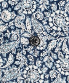 JOSEPH ABBOUD 【綿100％・LIBERTY】リバティプリントコーデュロイ シャツ