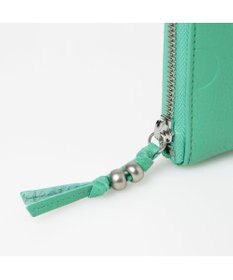 UNBILLION ペルケ perche / ドット型押しラウンドパームフィット財布