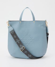 russet スリム2WAYトートバッグ <エンボスモノグラム>(CE-1611)