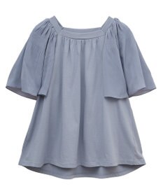 earth music&ecology マジョリカフレアスリーブスクエアプルオーバー