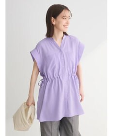 Green Parks ウエストドロストフレンチスリーブチュニック