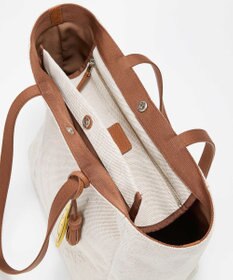 TOPKAPI 【Breath TOPKAPI】SMILE COLLECTION エンボス スマイル ビッグ トートバッグ /スマイルチャーム付き